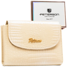  Peterson Női Pénztárca Echo Ptn-Por-05-Rs-7239 Beige