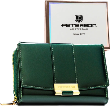  Peterson Női Pénztárca -PTN 0015-LAK-9518 GR- Zöld- pénztárca