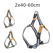 petexpert Fényvisszaverő hám 2x40-60cm nyakörv, póráz, hám kutyáknak