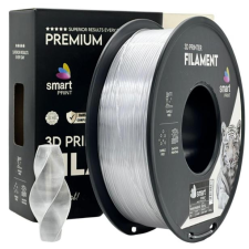  PETG ÁTLÁTSZÓ filament - 1kg - átmérő 1,75mm +/- 0,03mm / Smart Print nyomtató kellék