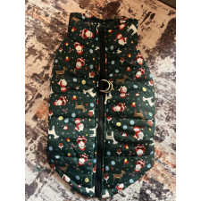 PetGear Kutyaruha - Pórázakasztós karácsonyi mellény - XL kutyaruha