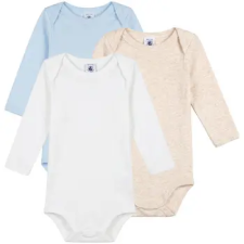 Petit bateau Bébi body LOT BODIES X 3 Sokszínű 24 hónapos kombidressz, body