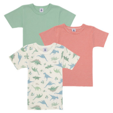 Petit bateau Rövid ujjú pólók 3 TEE SHIRTS MC Sokszínű 3 éves gyerek póló