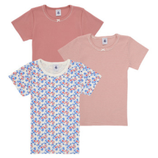Petit bateau Rövid ujjú pólók 3 TEE SHIRTS MC Sokszínű 4 éves gyerek póló