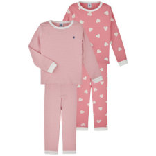 Petit bateau Ruhák 2 PYJAMAS Rózsaszín 10 éves hálóing, pizsama