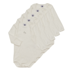 Petit bateau Ruhák BODY US ML PACK X5 Fehér 12 hónapos