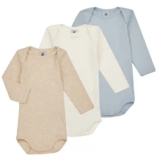 Petit bateau Ruhák BODY US ML PASTEL PACK X3 Sokszínű 18 hónapos hálóing, pizsama