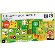 Petit Collage Útvesztő és puzzle Farm (736313544503) puzzle, kirakós