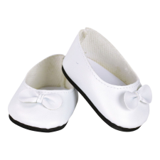 Petitcollin fehér balettcipők masnival (39-48 cm-es babához) játékbaba felszerelés