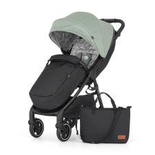 PETITE&MARS Sport babakocsi Royal3 Black Iron Green babakocsi