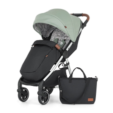 Petite&Mars Sport babakocsi Royal3 Silver Iron Green babakocsi