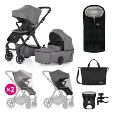  PETITE&MARS Kombinált babakocsi ICON 2in1 Dove Grey XXL AIR babakocsi