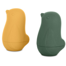 Petite&Mars Love birds - Ochre Green fürdőszobai játék