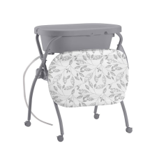 Petite&Mars Petite&Mars Spa 3in1 Pelenkázó állvány káddal, Grey pelenkázó