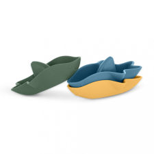 PetiteMars PETITE&MARS Hračky silikónové do kúpeľa Sharks 6m+ fürdőszobai játék
