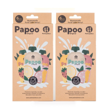 PetiteMars PETITE&amp;MARS Papoo Original tasak bébiételekhez, 1+1 babaétkészlet
