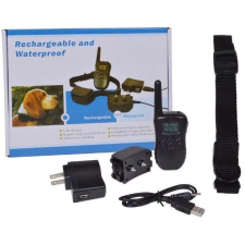  Petrainer P-998DR távirányítós elektromos tréning nyakörv szett nyakörv, póráz, hám kutyáknak
