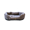 PETSY BOBÍK pamut kutyafekhely - barnás-szürke - 65 cm
