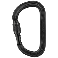 Petzl Vulcan Screw-Lock black karabiner - Petzl hegymászó felszerelés
