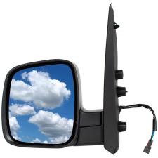  Peugeot Bipper 2007 - elektromos külső tükör, FEKETE, bal visszapillantó tükör