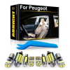  Peugeot LED izzó készlet belső világításhoz 206 207 307 407 508 4008 5008 407 (04-10) 12db
