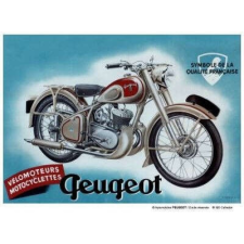Peugeot Peugeot Motorrad - Fémtábla dekoráció