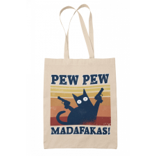 Pew-Pew Madafakas - Vászontáska kézitáska és bőrönd