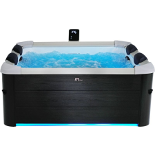 Pezsgőfürdő MSpa® Oslo, LED, 6 személyes, 850 lit., 160x65 cm, hidromasszázs fúvókák jakuzzi