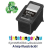 PG540XL [Bk] 20ml "Green World" nagy kapacitású utángyártott fekete tintapatron PG-540XL