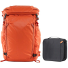 PGYTECH OnePro Flex Backpack 40L (Sunset Orange) + Camera Insert M