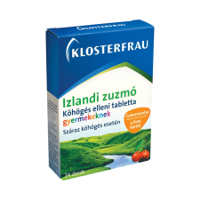 Pharmanext Kft. Klosterfrau Izlandi zuzmó köhögés elleni tabletta gyermekeknek 24x vitamin és táplálékkiegészítő