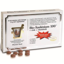 PHARMANORD BIO-SZELENIUM 100+ZN+VIT TABL 30X vitamin és táplálékkiegészítő