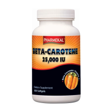Pharmekal Béta-Karotin 25000 IU Gélkapszula 100 db vitamin és táplálékkiegészítő