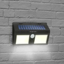 Phenom Mozgásérzékelős szolár reflektor - fali - COB LED kültéri világítás
