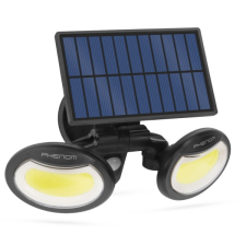 Phenom Mozgásérzékelős szolár reflektor, forgatható fejjel, 2 COB LED, 55283 kültéri világítás