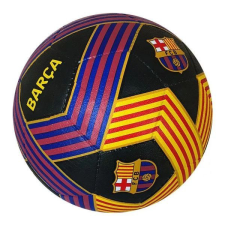 PHI FC Barcelona: Blaugrana/Catalunya focilabda - fekete, 5-ös méret, betonra futball felszerelés