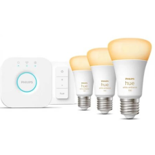 Philips 3 db E27-es okos fényforrás + fényerő-szabályozó kapcsoló izzó