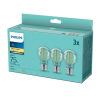 Philips 3PAK LED izzó E27 A60 8.5W = 75W 1055lm 2700K meleg izzószál PHILIPS