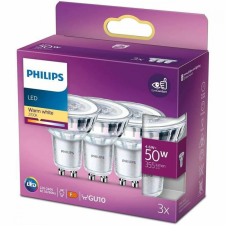 Philips 3x LED halogén izzó készlet GU10 PAR16 4.6W = 50W 355lm 2700K Meleg 36° PHILIPS izzó