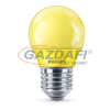 Philips 871869674860200 LED fényforrás, colored P45 E27 sárga 1BC/6