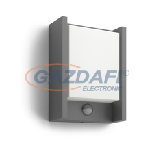 Philips Arbour 164619316 IR LED mozgásérzékelő fali lámpa 1x6W 230V 600Lm, antracit világítás