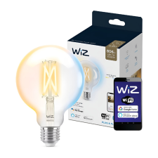 Philips Żarówka LED E27 G95 7W = 60W 2700-6500K FILAMENT SMART WiFi WiZ izzó