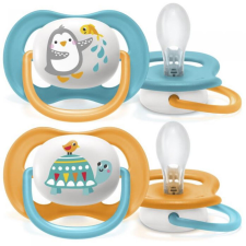 Philips AVENT játszócumi ultra air 6-18hó fiú állatos 2db cumi
