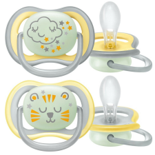 Philips AVENT játszócumi ultra air éjszakai 18hó 2db cumi