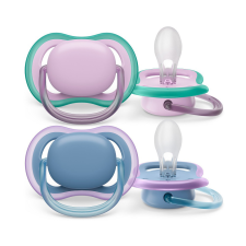 Philips Avent játszócumi Ultra Air neutral 6-18hó lányos kék 2db cumi