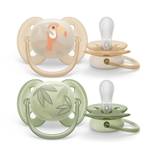 Philips AVENT játszócumi Ultrasoft Premium állatos 0-6hó fiús 2db gyerek sapka
