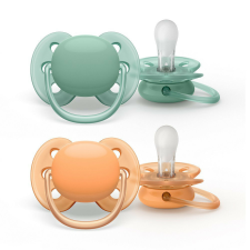 Philips AVENT játszócumi Ultrasoft Premium neutral 0-6hó 2db cumi