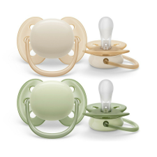 Philips AVENT játszócumi Ultrasoft Premium neutral 0-6hó fiús 2db cumi