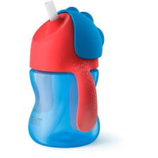 Philips Avent pohár rugalmas szívószállal, 200 ml, fiúknak kulacs, kulacstartó