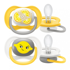 Philips Avent SCF080/18 Ultra air játszócumi neutral 6-18 hó 2db (citrom) cumi